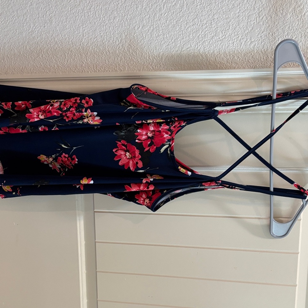 Papermoon Navy Floral Top